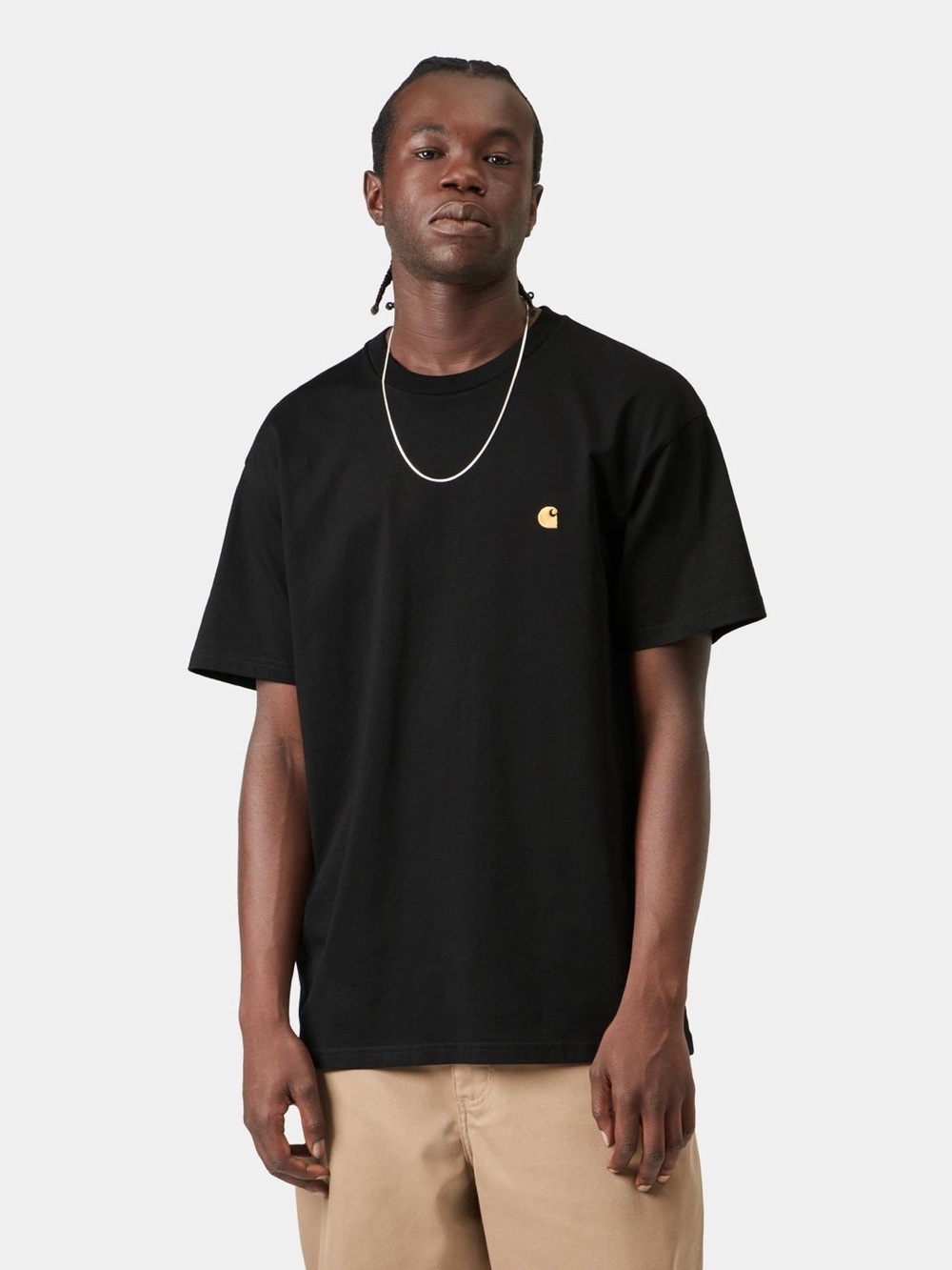Carhartt WIP Chase Tee with Embroidered Logo